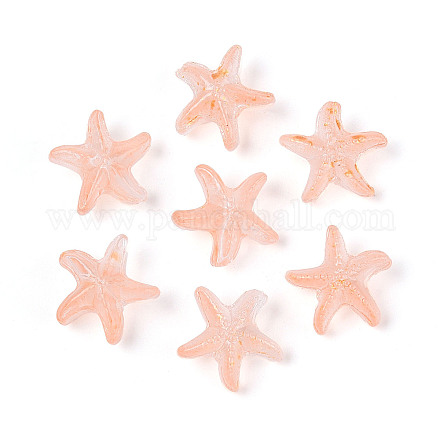 Матовые стеклянные бусины FGLA-T005-01H-1