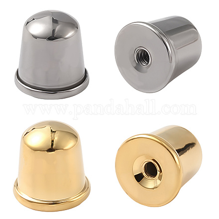 60 шт. 2-х цветные ушные гайки из хирургической нержавеющей стали 316L STAS-BBC0007-81-1