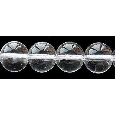 Chapelets de perles en cristal de quartz synthétique GSR12mmAB039-1-1