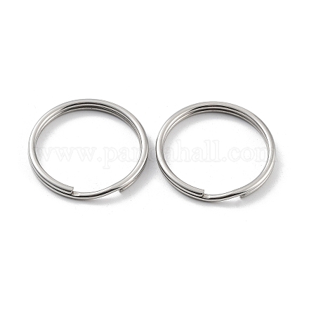 304 Stainless Steel Split Key Rings STAS-Q314-02I-P-1