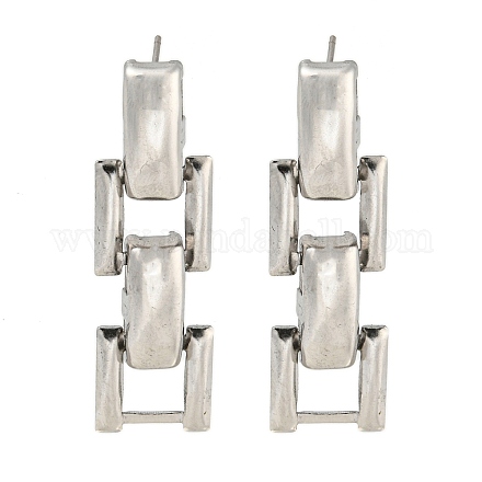 Серьги-гвоздики из нержавеющей стали 304 EJEW-S229-13P-1