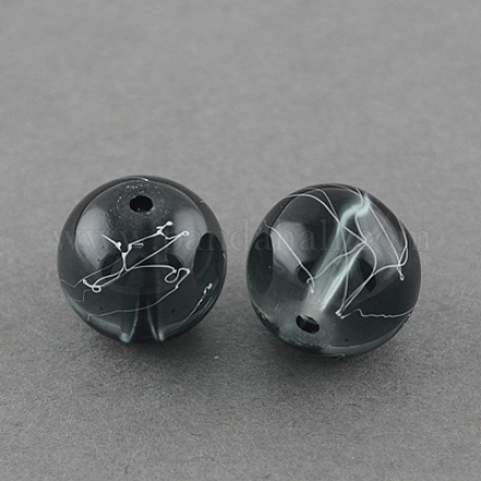 Drawbench Transparent Glass Beads Strands GLAD-Q012-12mm-14-1