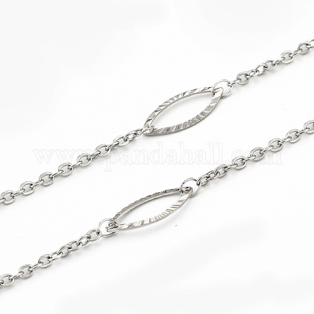 304 Stainless Steel Cable Chains CHS-F015-15P-1