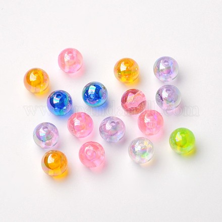 Eco-Friendly Transparent Acrylic Beads PL735M-1