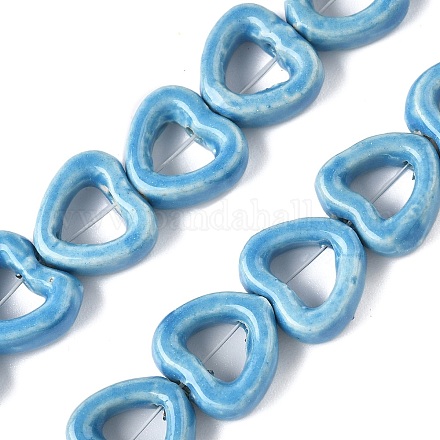 Фарфора ручной работы бисер нитей PORC-Z002-01F-1