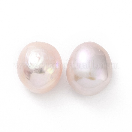 Perle coltivate d'acqua dolce perla naturale PEAR-P003-19-1