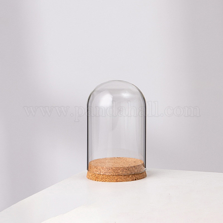 High Borosilicate Glass Dome Cover DJEW-PW0001-23D-02-1