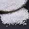 MIYUKI Delica Beads, Cylinder, Japanese Seed Beads, 11/0, (DB0201) White Pearl Ceylon, 1.3x1.6mm, Hole: 0.8mm, about 20000pcs/bag, 100g/bag