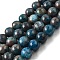 Natural Apatite Beads Strands, Round, 10mm, Hole: 1mm, about 38~40pcs/strand, 15.35''(39cm)