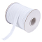 65M Polyester Ribbon, for Garment Accessories, White, 5/8 inch(16mm)