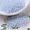 MIYUKI Delica Beads, Cylinder, Japanese Seed Beads, 11/0, (DB0257) Sky Blue Ceylon, 1.3x1.6mm, Hole: 0.8mm, about 20000pcs/bag, 100g/bag