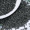 MIYUKI Delica Beads, Cylinder, Japanese Seed Beads, 11/0, (DB0452) Galvanized Dark Gray, 1.3x1.6mm, Hole: 0.8mm, about 2000pcs/bottle, 10g/bottle