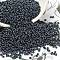 TOHO Demi Round Seed Beads, Japanese Seed Beads, Matte Metallic Colours, (612) Matte Color Gun Metal, 11/0, 2.2x0.9mm, about 8666pcs/50g