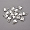 Tibetan Style Pendants, Lead Free, Heart, Antique Silver Color, Size: about 15mm long, 11mm wide, 3mm thick, hole: 1mm
