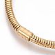 304 cadenas serpiente de acero inoxidable materiales pulsera estilo europeo STAS-S079-02A-2