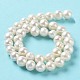 Fili di perle di perle d'acqua dolce coltivate naturali PEAR-E019-03-3