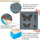 SUPERDANT Butterfly Leather Cutting Dies Flower Wooden Die Cuts DIY Faux Leather Cutting Machine for Keychain Handbags Collection Gift for Butterfly Lovers DIY-SD0001-71G-3