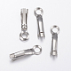 201 Stainless Steel Clip-on Earring Findings STAS-H434-59P-1