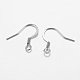 304 Stainless Steel Earring Hooks STAS-I097-048P-2