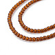 Glass Beads Strands GLAA-N041-008J-3