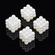 Perles d'imitation perles en plastique ABS OACR-S020-37-1