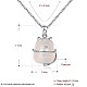 925 подвесные стерлингового серебра ожерелья BB30706-2