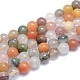 Chapelets de perles en quartz de rutile naturel G-L552H-05C-1