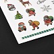 Weihnachtsthema selbstklebende Nail Art Sticker MRMJ-A003-01I-3