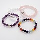Pierres précieuses bouddhiste bracelets perles extensibles BJEW-JB01874-1