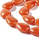 Chapelets de perles en aventurine rouge naturelle G-L242-11-4