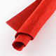 DIYクラフト用品不織布刺繍針フェルト  レッド  30x30x0.2~0.3cm  10個/袋 DIY-R061-04-2