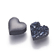 Perlas de resina de piedras preciosas druzy imitación RESI-L026-D02-2