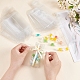 Benecreat rechteckige transparente Kunststoff-PVC-Box als Geschenkverpackung CON-BC0007-11A-3