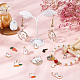 SUNNYCLUE 1 Box 48Pcs 12 Styles Easter Charms Bulk Bunny Charm Rabbit Carrot Alloy Enamel Charms Animal Dangle Charm for Jewelry Making Charms Bracelet Necklace Earrings Adults DIY Crafting ENAM-SC0002-83-5