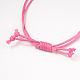 Fabrication de bracelet en corde cirée BJEW-L530-01-3