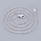 Collar de cadena tipo cable de latón SW028-S-A-2