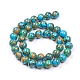Synthetic Turquoise Beads Strands X-TURQ-G832-04-8mm-2