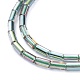 Electroplate Glass Beads Strands EGLA-K014-B-FR01-4