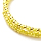 Ensemble de bracelets extensibles en perles de verre 2pcs BJEW-JB08088-04-7