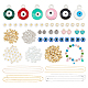 Kits de fabrication de collier de bracelet de chaîne de bricolage d'arricraft DIY-AR0002-69-1