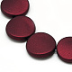 Rubberized Style Acrylic Beads MACR-Q189-X01-2