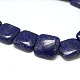 Dyed Square Natural Lapis Lazuli Beads Strands G-D748-05-1