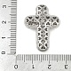 Латунные микропаве из прозрачного кубического циркония KK-S392-01P-3