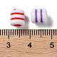 Perles européennes en acrylique opaque SACR-P031-13A-3