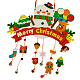 Fai da te decorazioni ciondolo di Natale DIY-LC0020-07-1