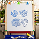 12Pcs 12 Styles PET Plastic Hollow Out Drawing Painting Stencils Templates DIY-WH0286-019-5