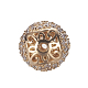 Brass Rhinestone Beads KK-L162-07G-2