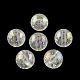Perles rondes en acrylique transparent de couleur AB TACR-D005-10mm-01-1