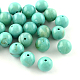 Round Imitation Gemstone Acrylic Beads X-OACR-R029-18mm-06-1