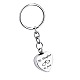 201 Stainless Steel Pet Memorial Urn Ashes Keychain BOTT-PW0001-090D-1